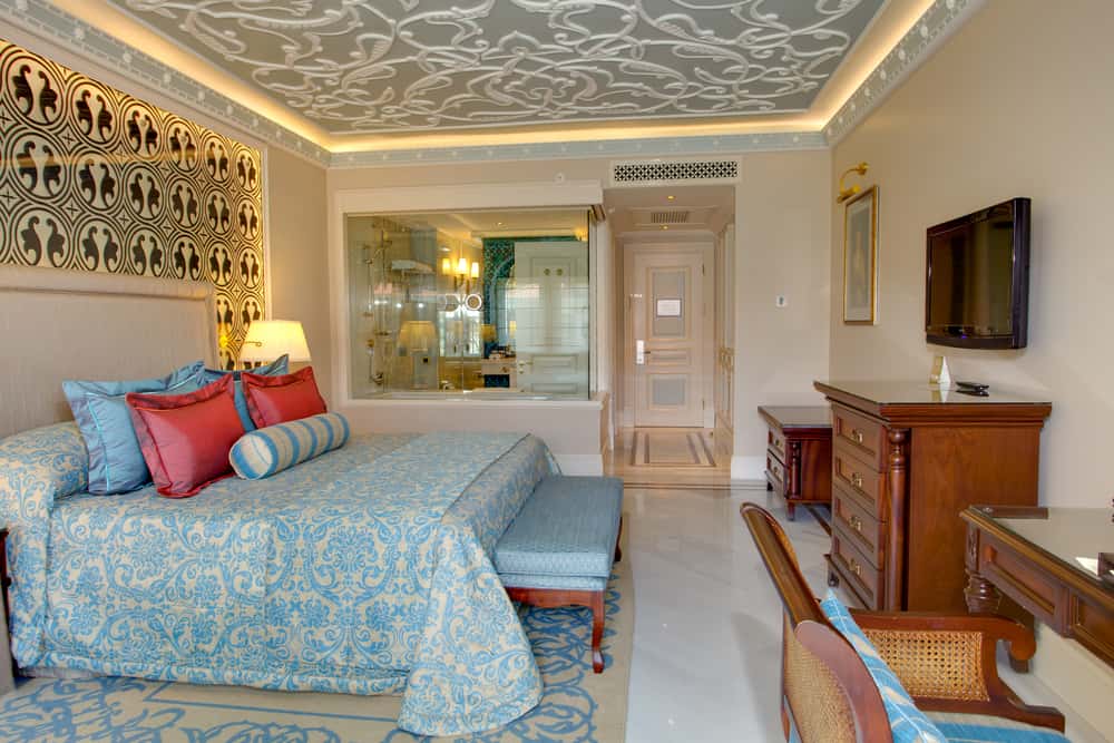 printed false ceiling wallpaper