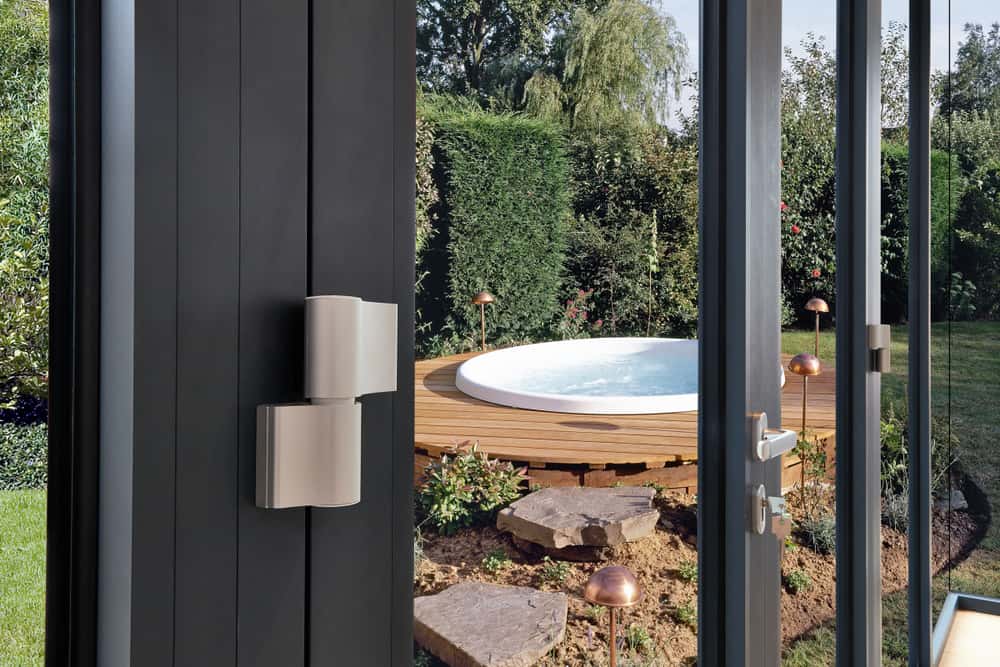 privacy glass patio doors with metal frames