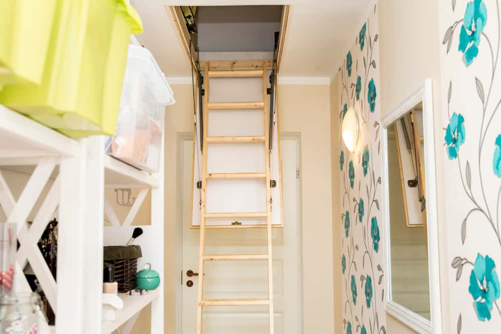 pull-out staircase