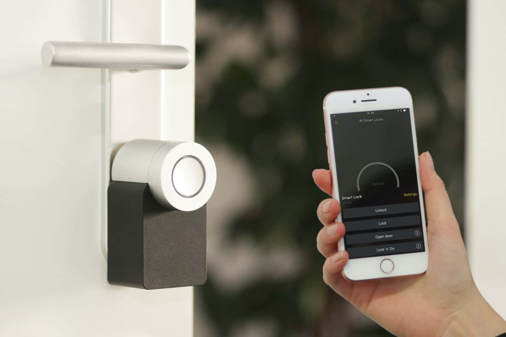 remote operated smart lock