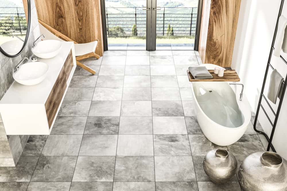 simple bathroom tiles design