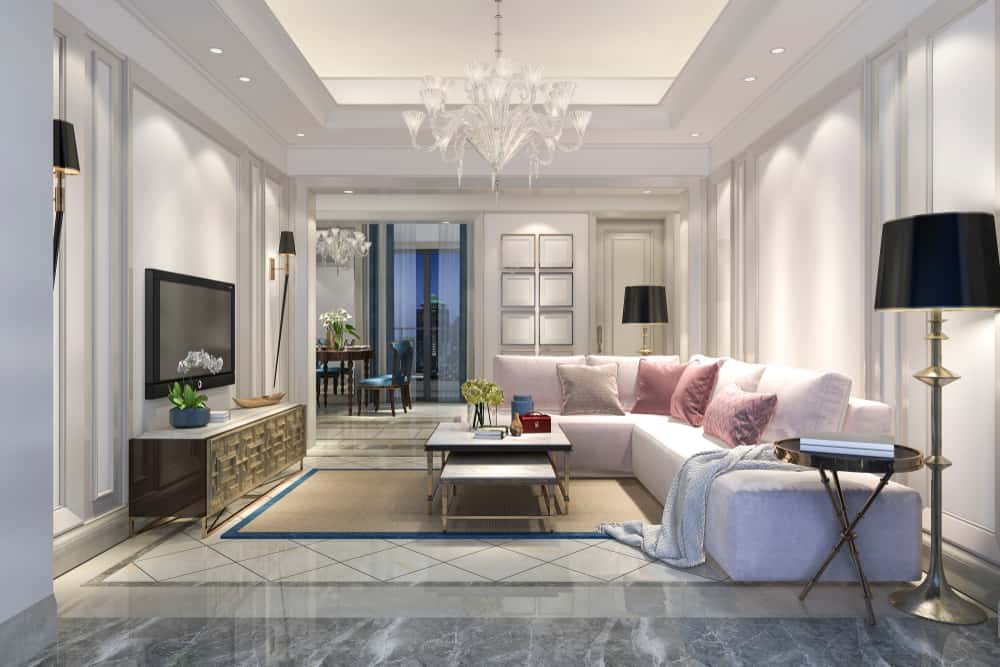 simple coffered ceiling