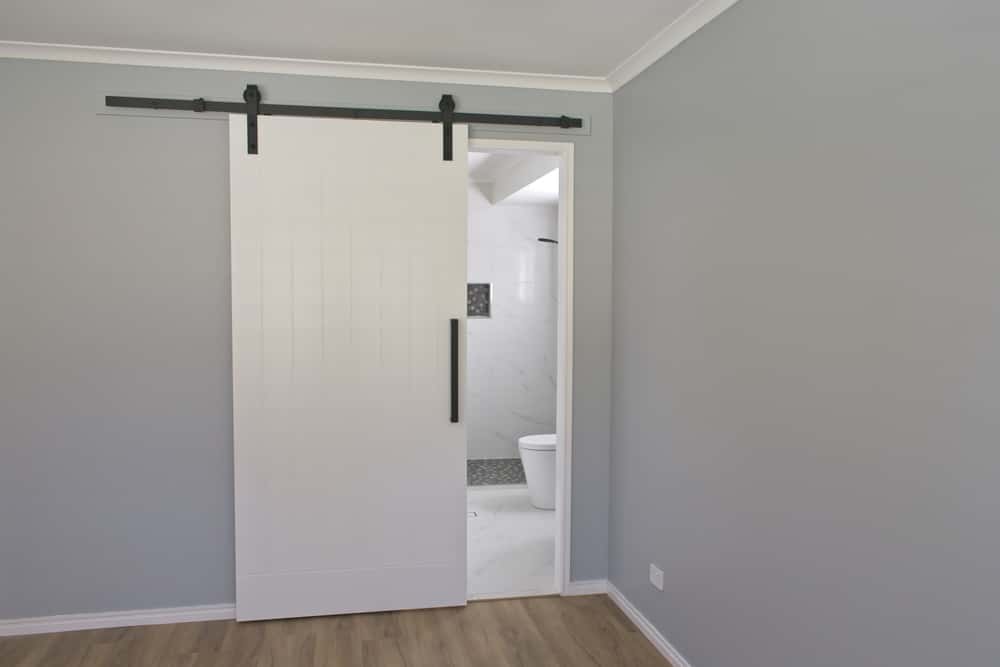slide-in pvc bathroom door
