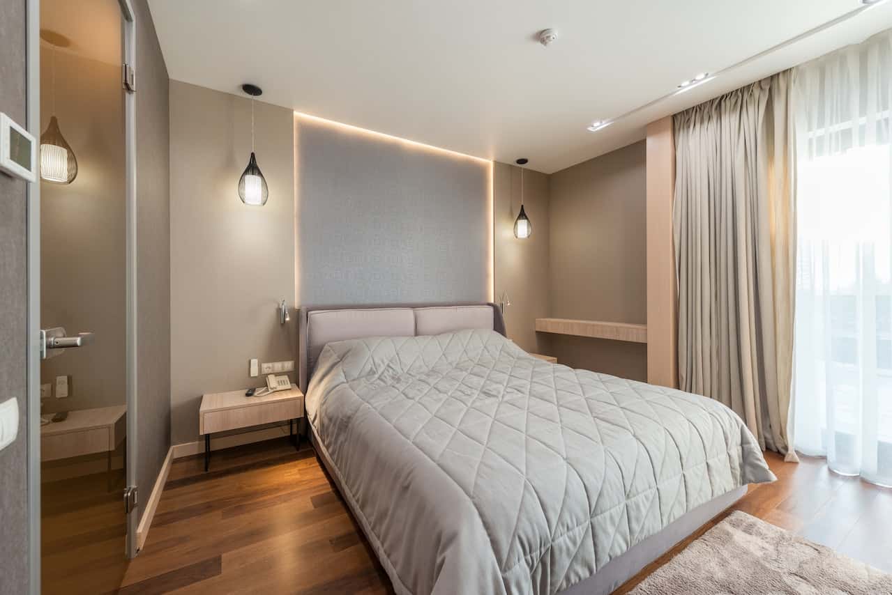 sloped pop design for master bedrooms