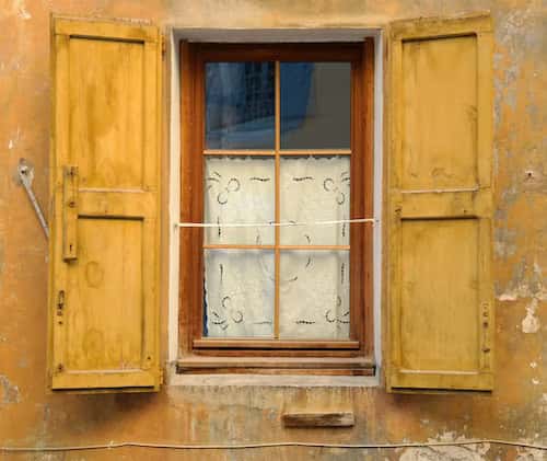 smooth brown windows