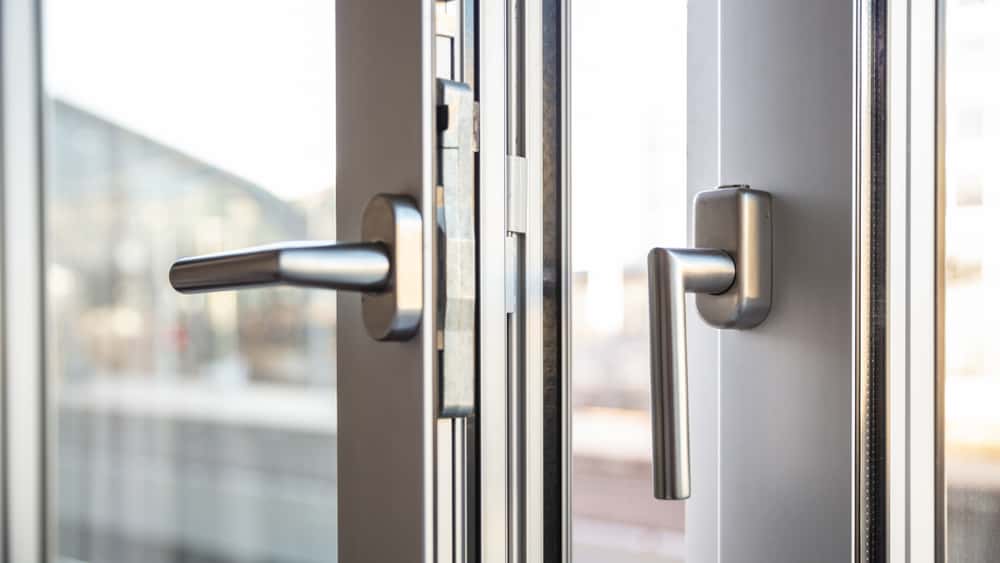 steel framed sliding patio doors