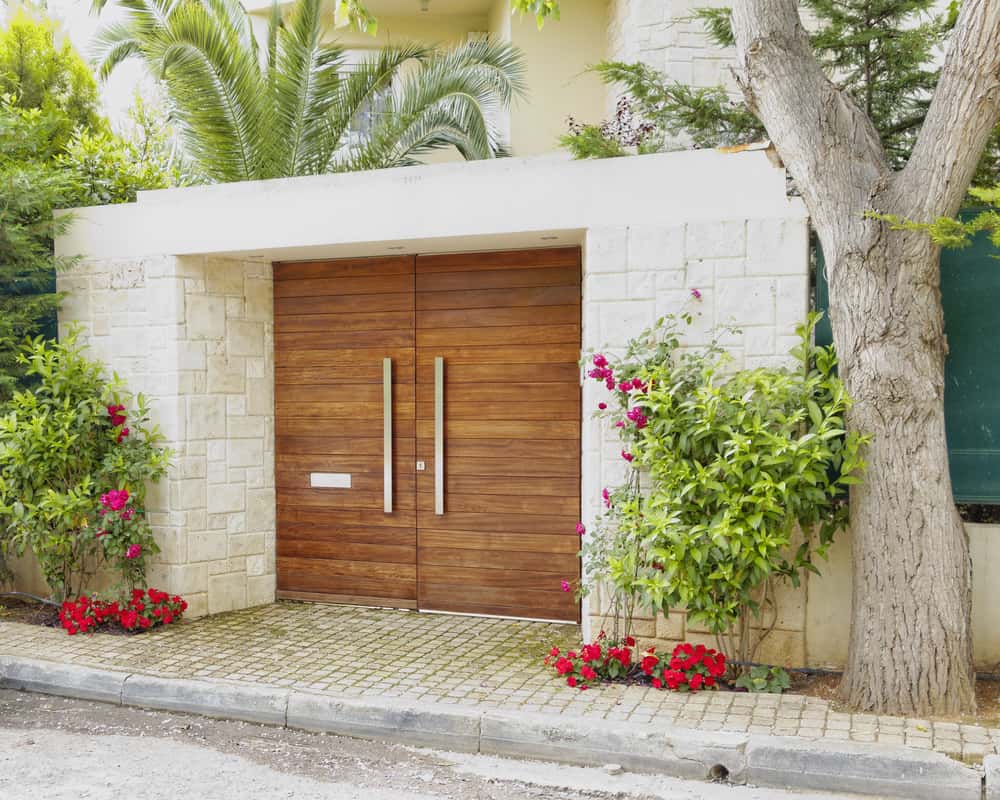 stone wall cement design