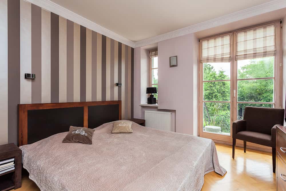 striped wall paint