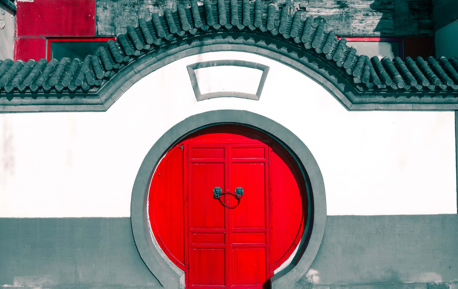 the round entrance design
