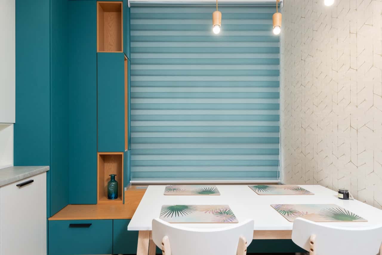 turquoise eggshell wall paint