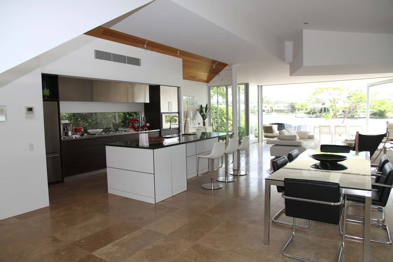 vaulted false ceiling design for your dining area