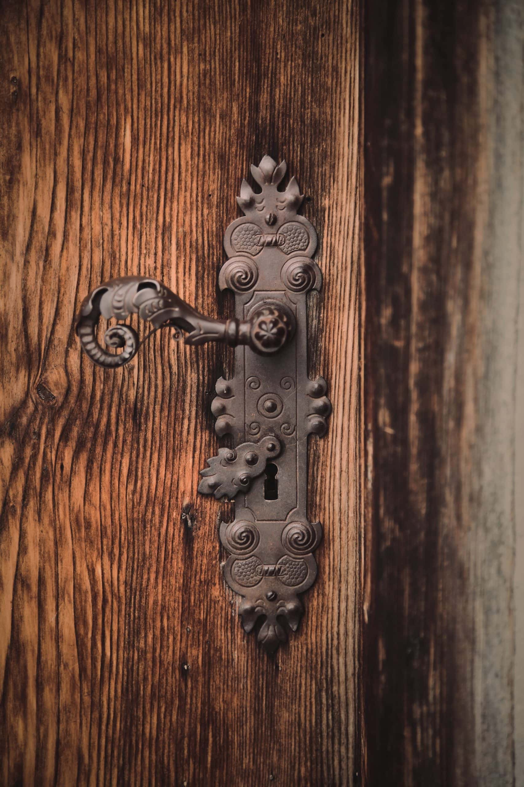 vintage door handle