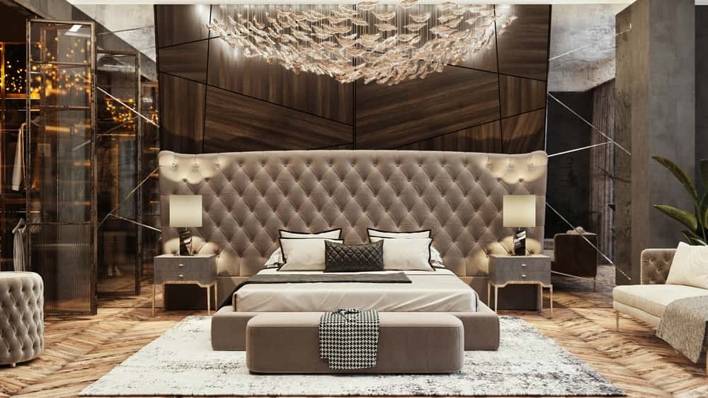 vintage furniture penthouse design