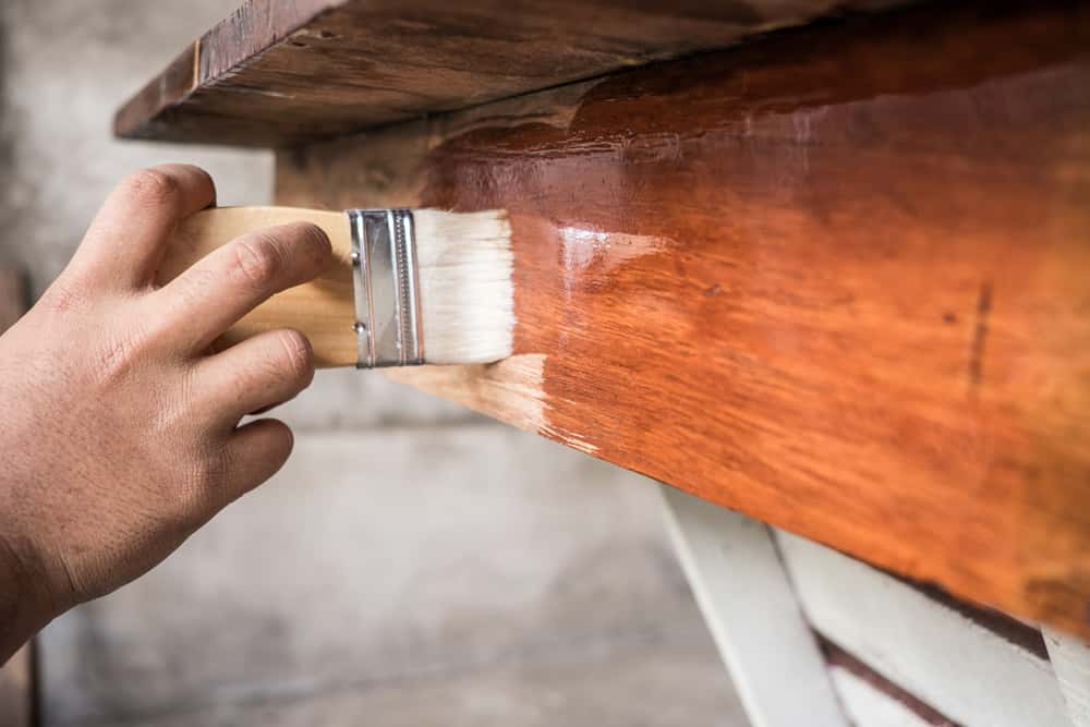 water-based wood polish