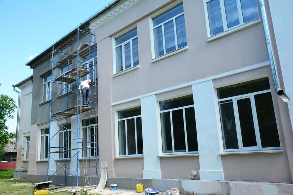 waterproof plaster finish