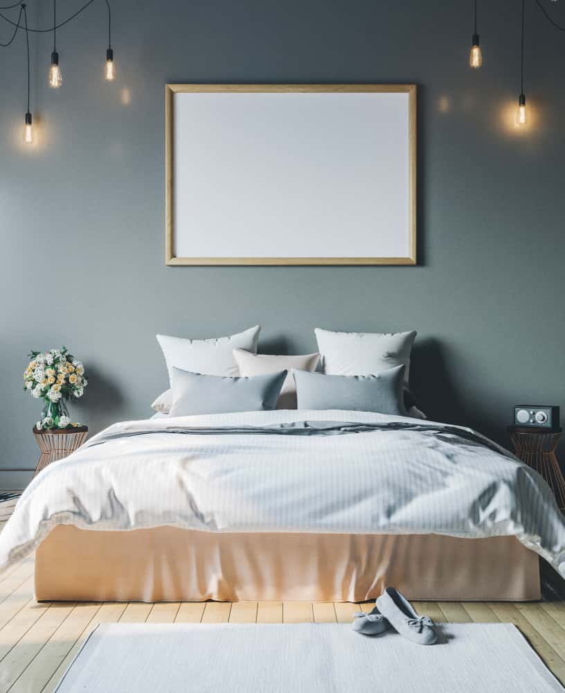 whiteboard bedroom photo wall ideas
