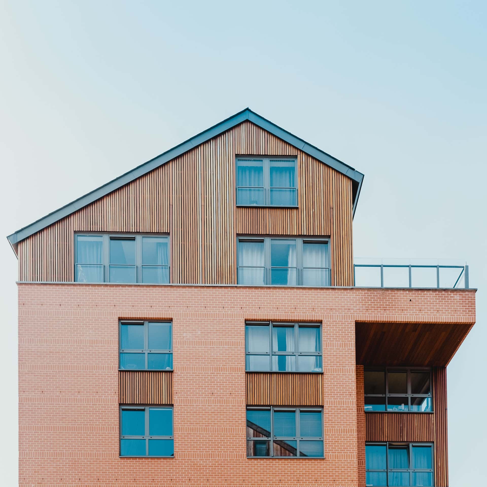 wood-attached wall cement design