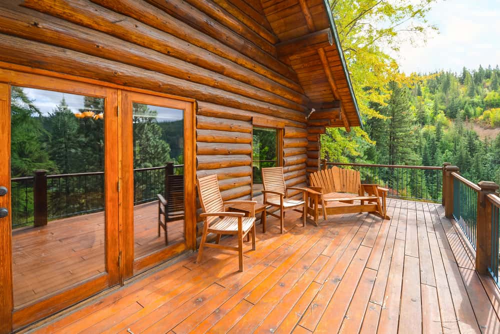 wooden glass sliding door design