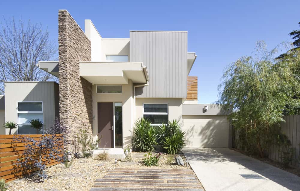 zen style house portico design