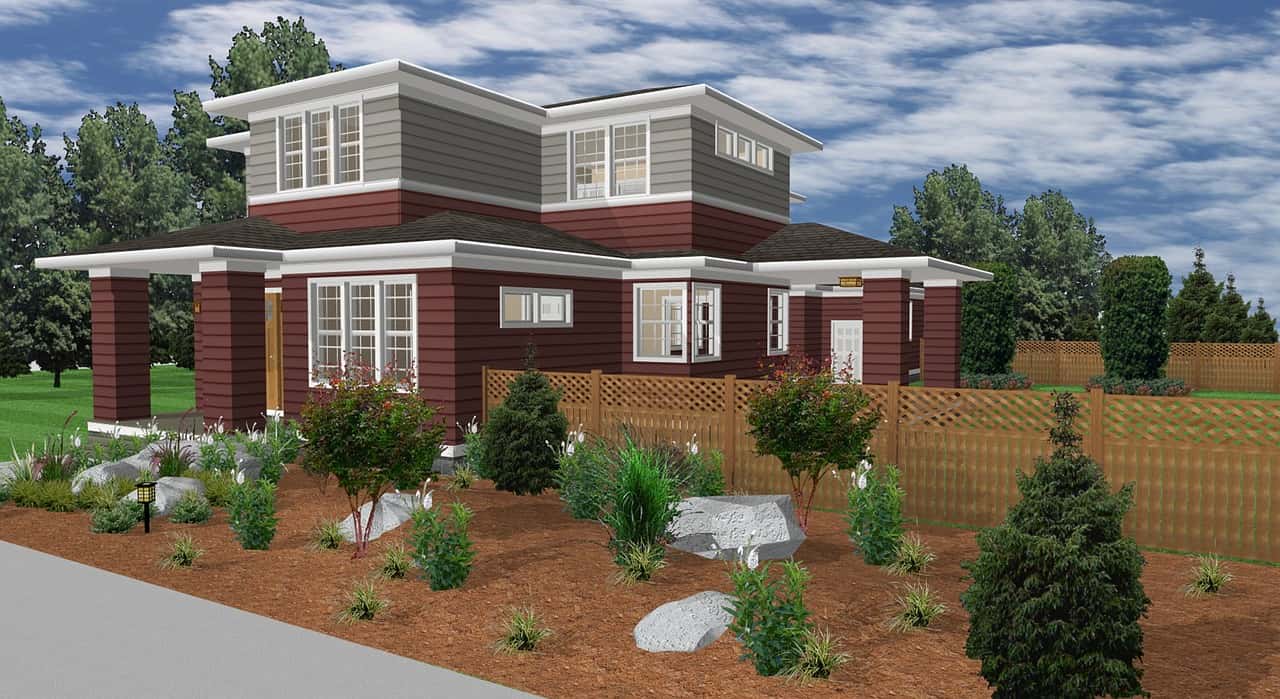 3d front elevation