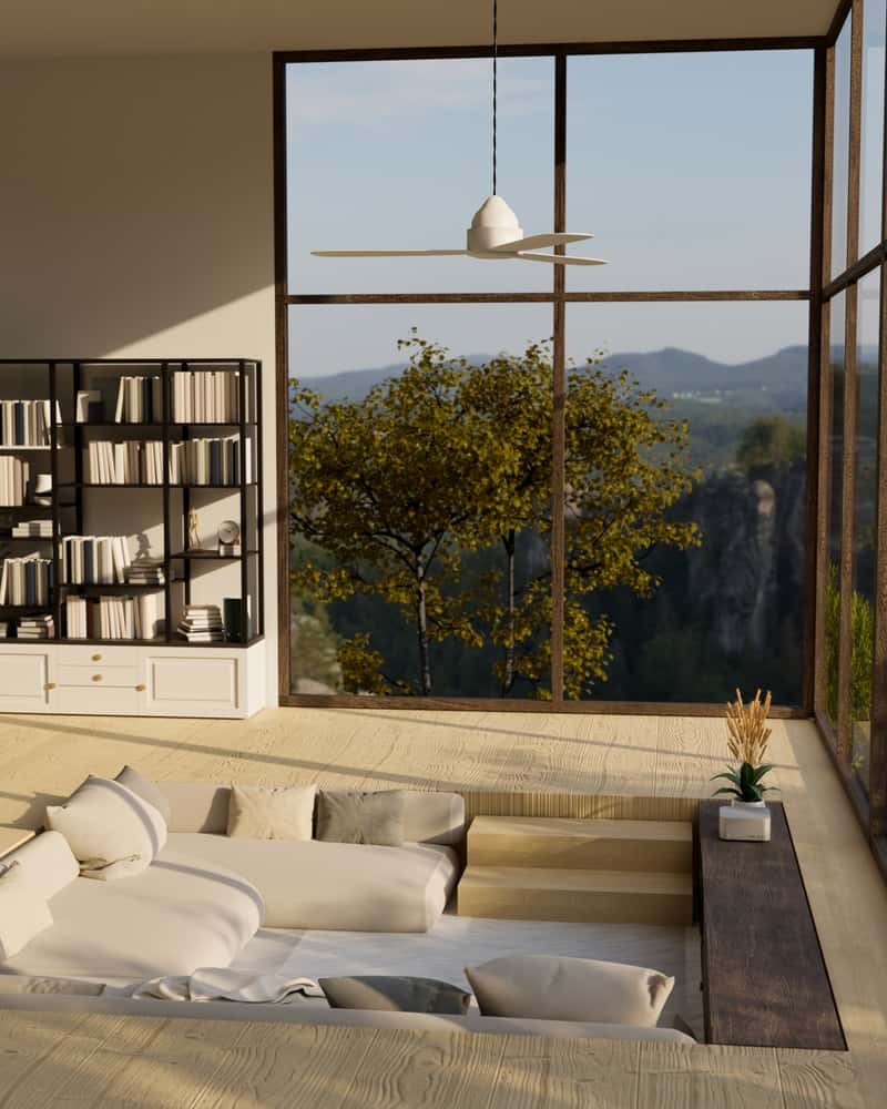 beautiful conversation pits