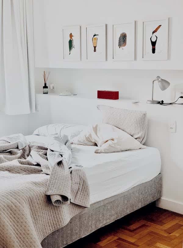 beautiful single bed