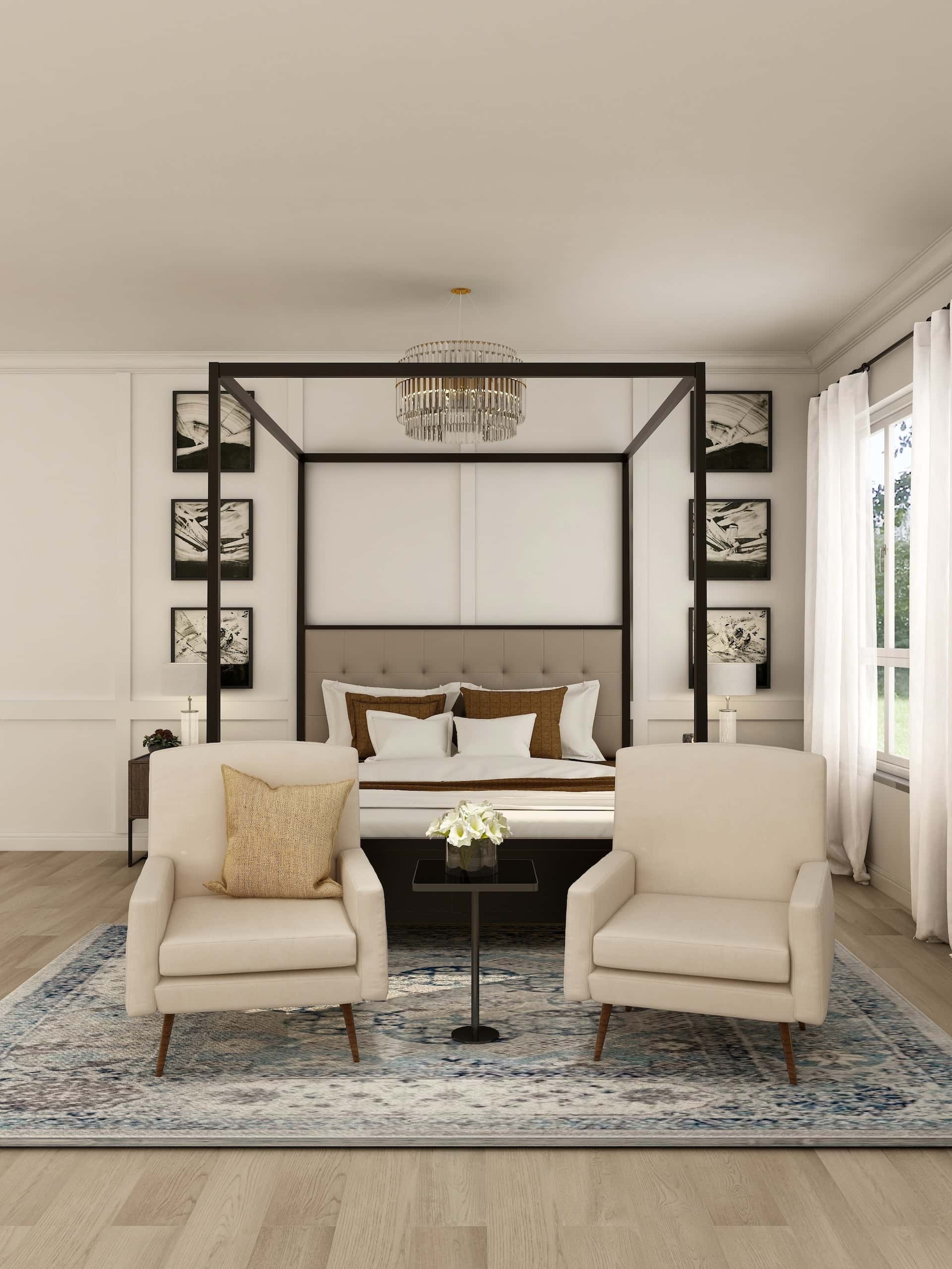 bedroom interior wall design