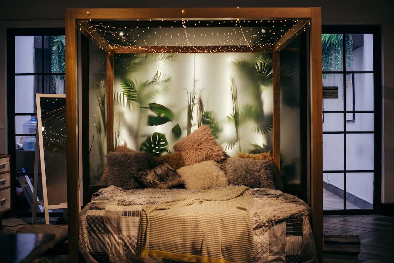 bedroom wall design idea