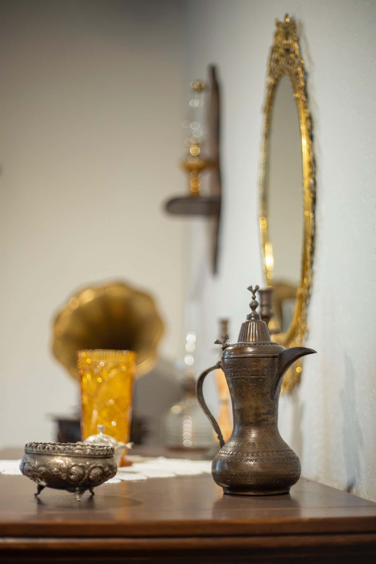 brass interior design