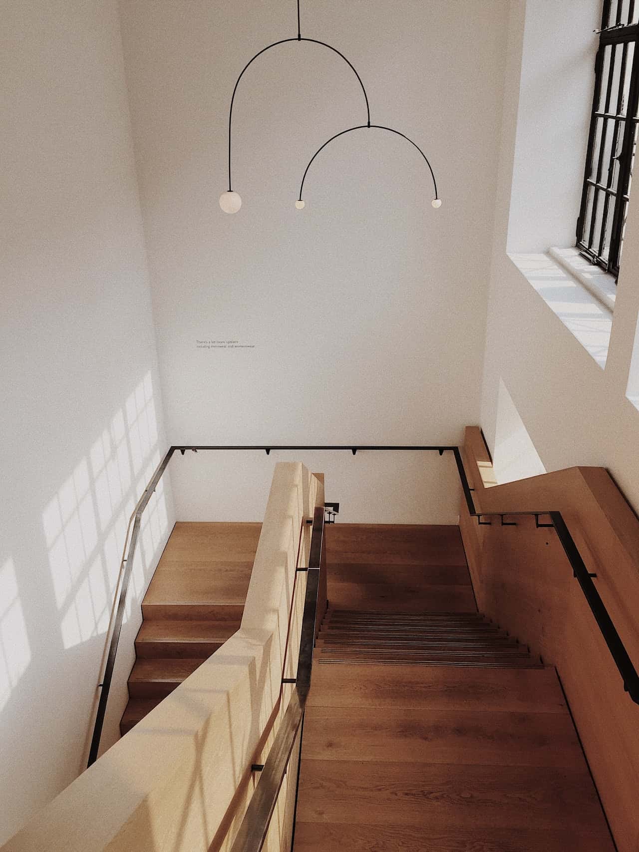 ceiling-mounted statement hanging light