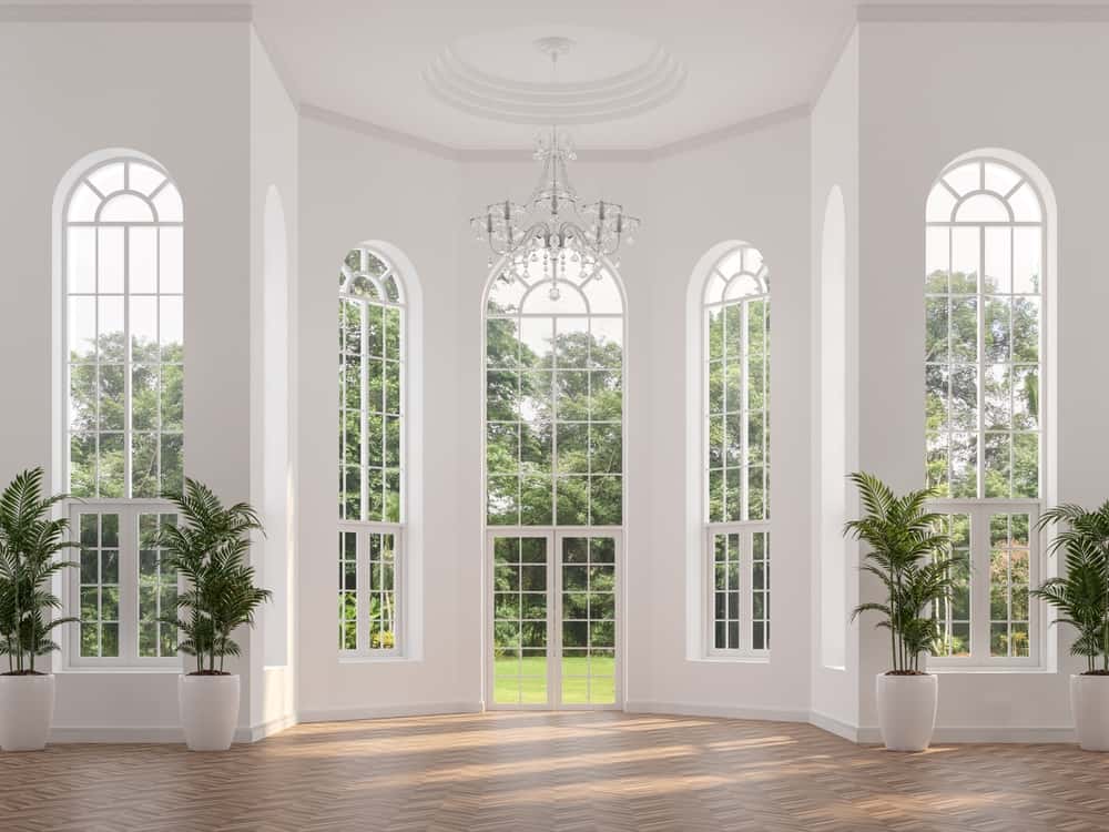 contemporary hall arch design