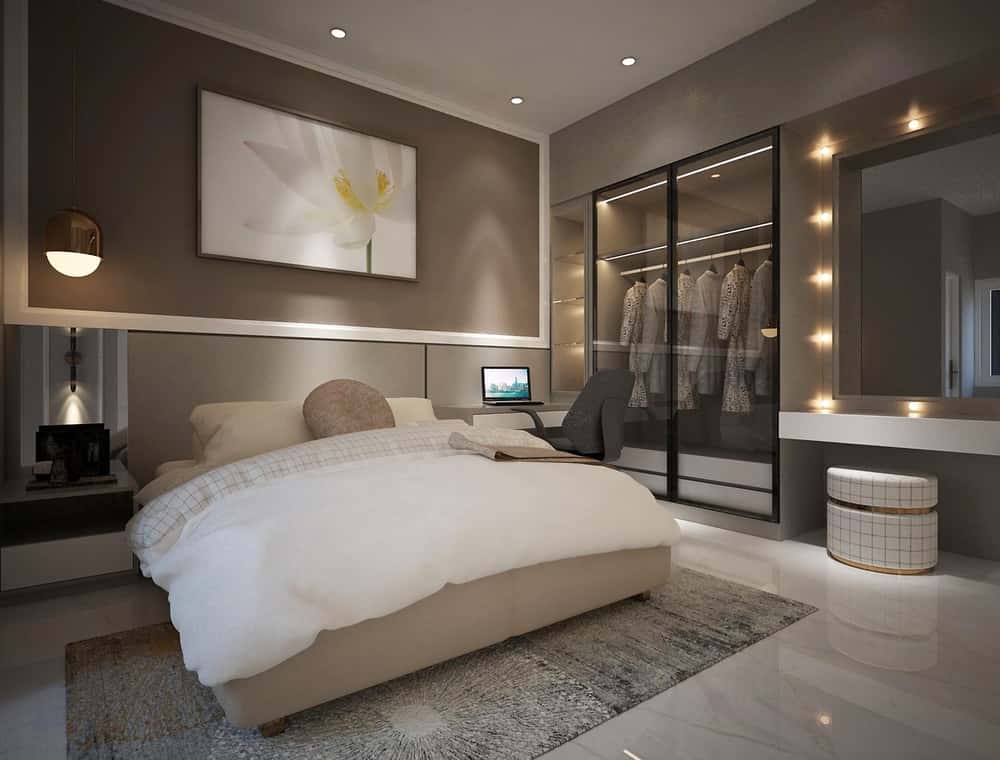 contemporary master bedroom design
