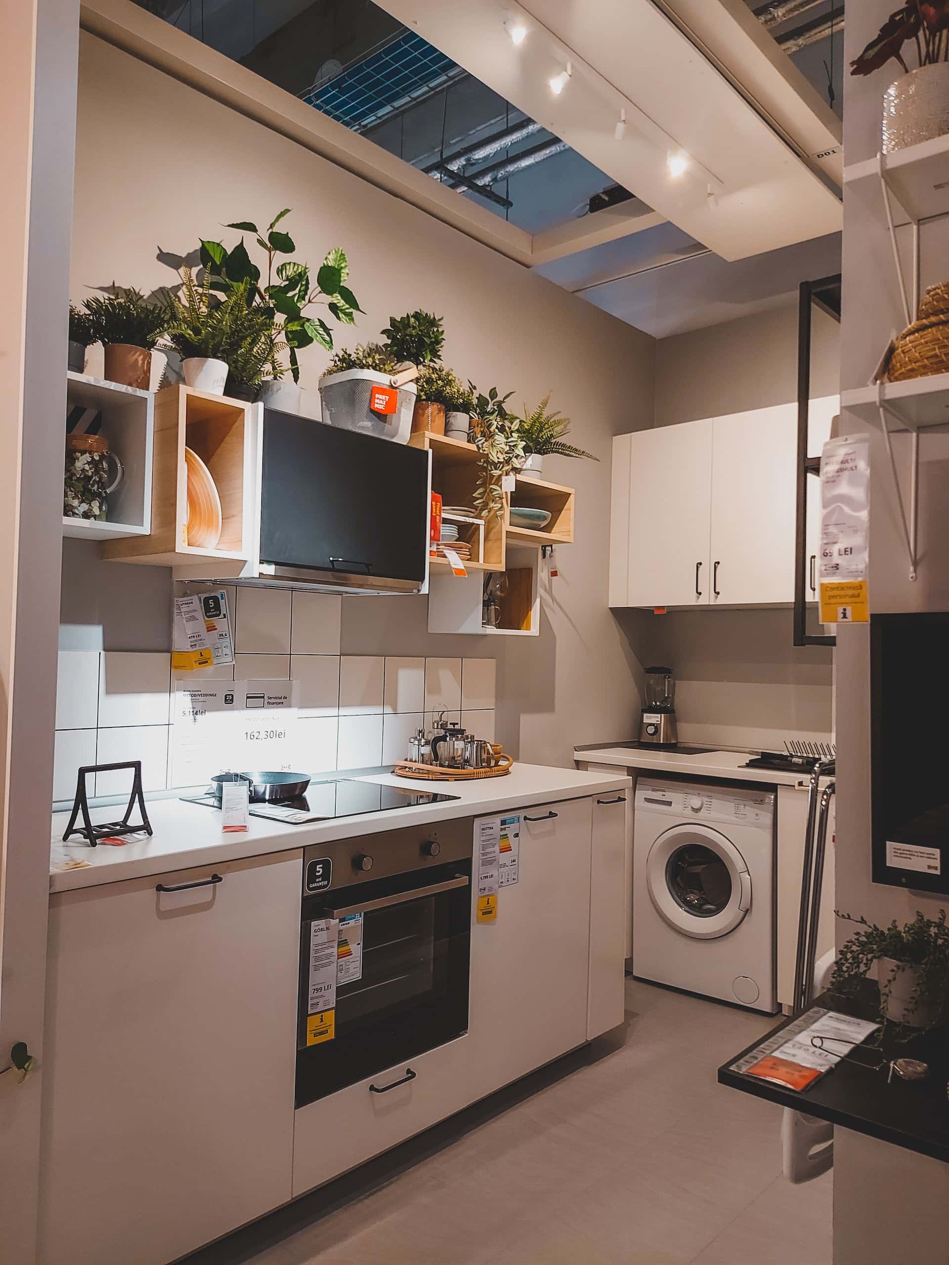 convert kitchen into utility room
