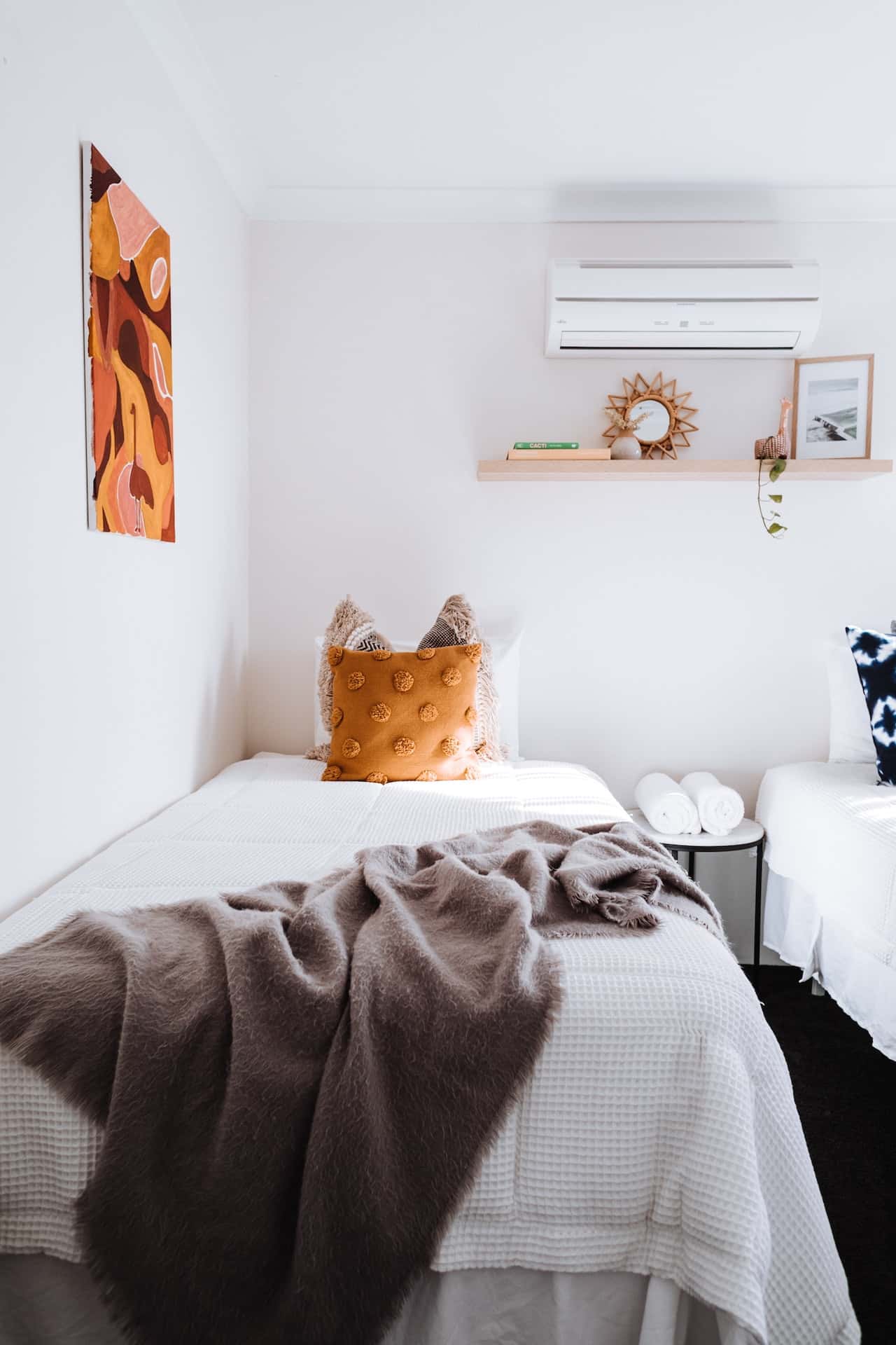 cool shades of white for south facing rooms