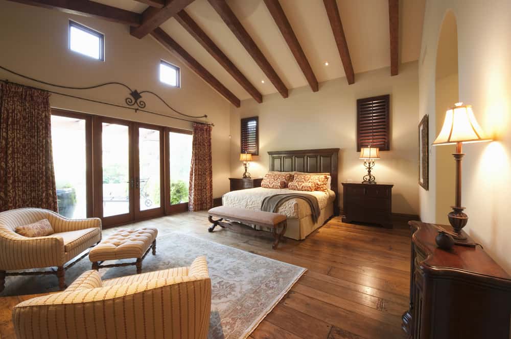 courtyard attached to master bedroom