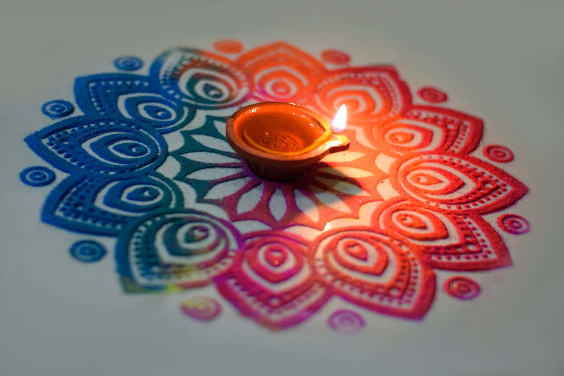 creative rangoli design