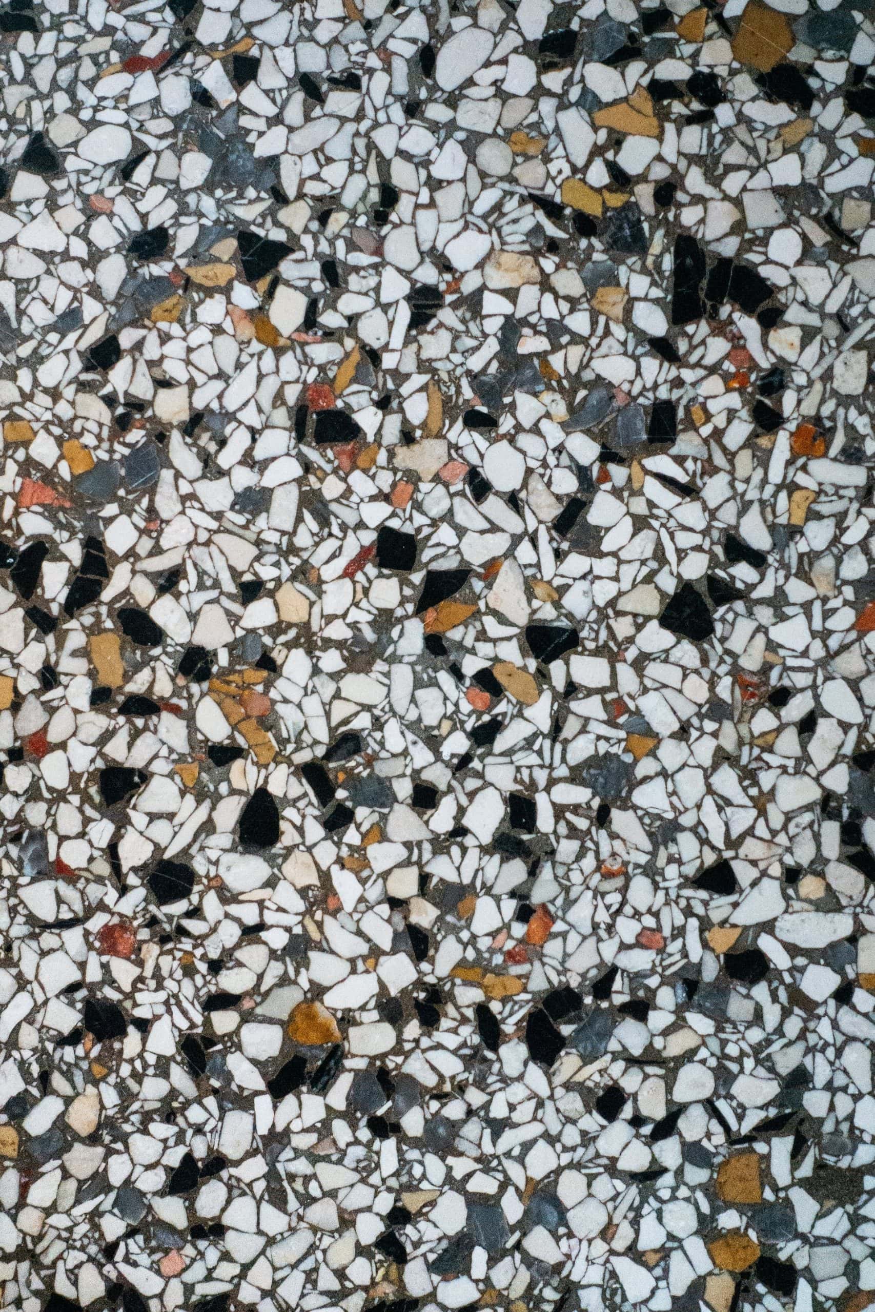 decorative chips floor design