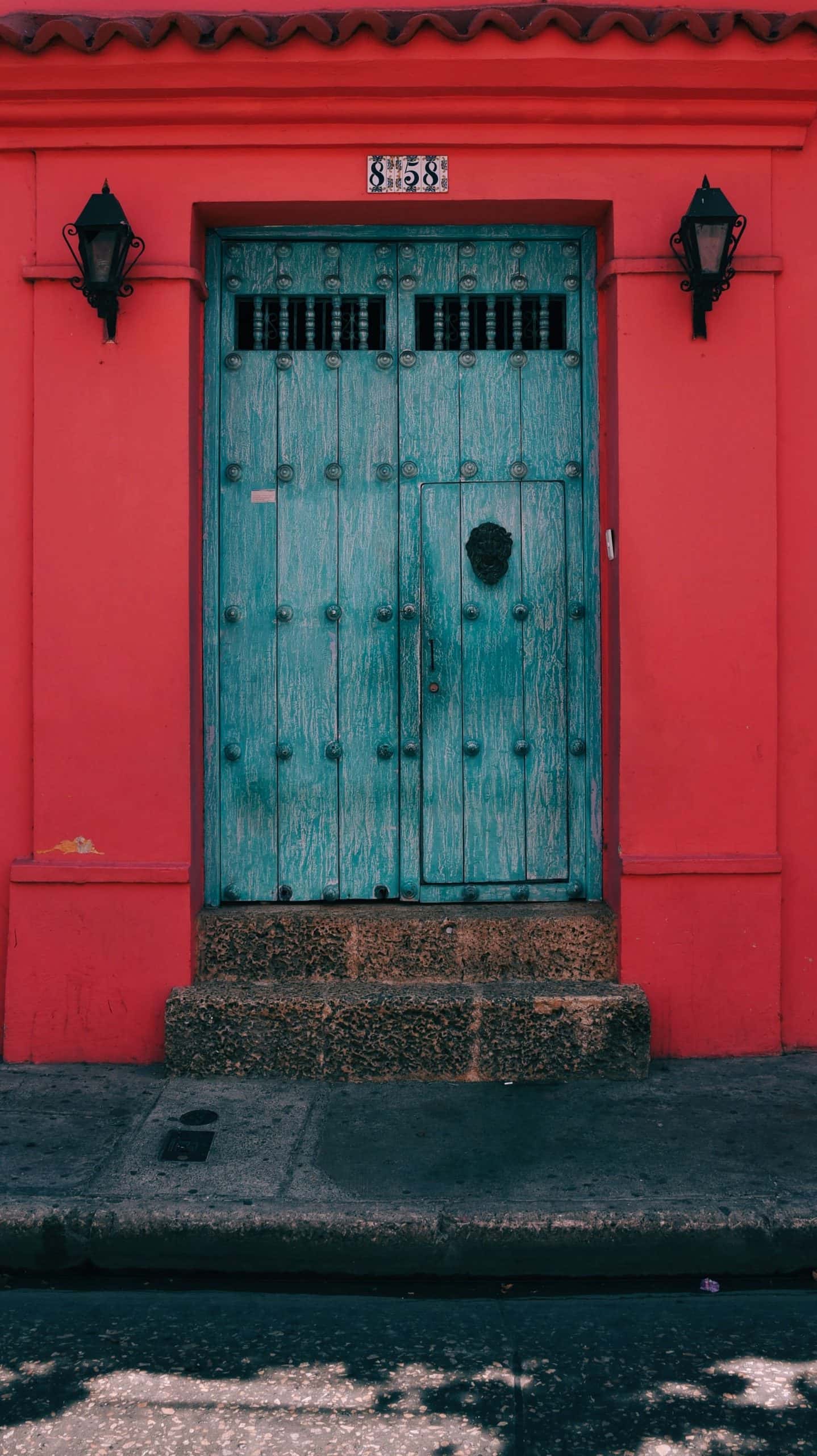 double door safety gate