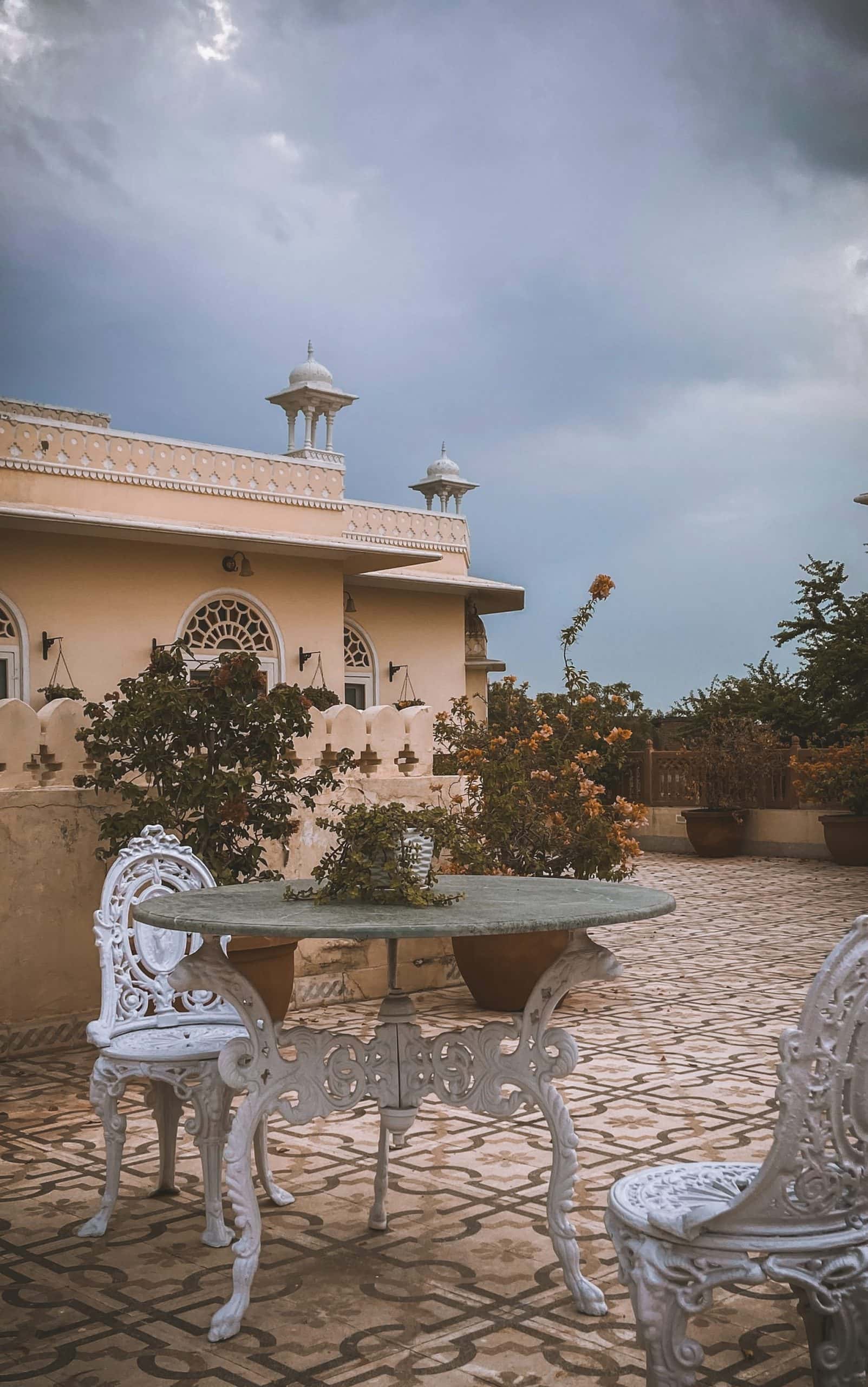 feature of haveli style house