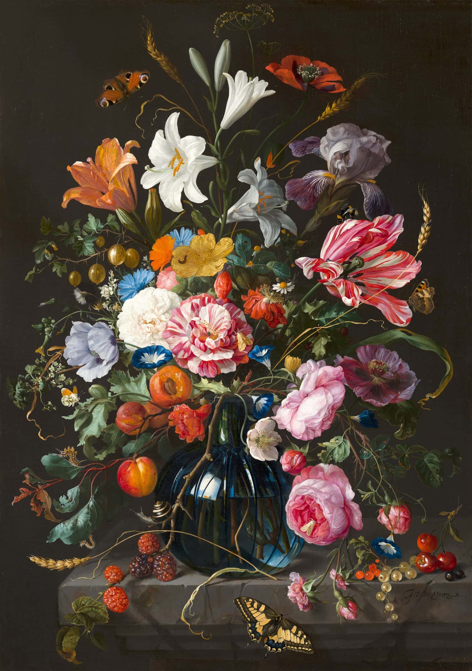floral vastu painting