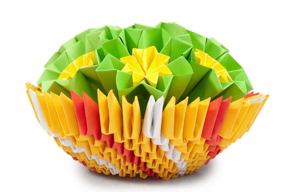 flower vase origami furniture