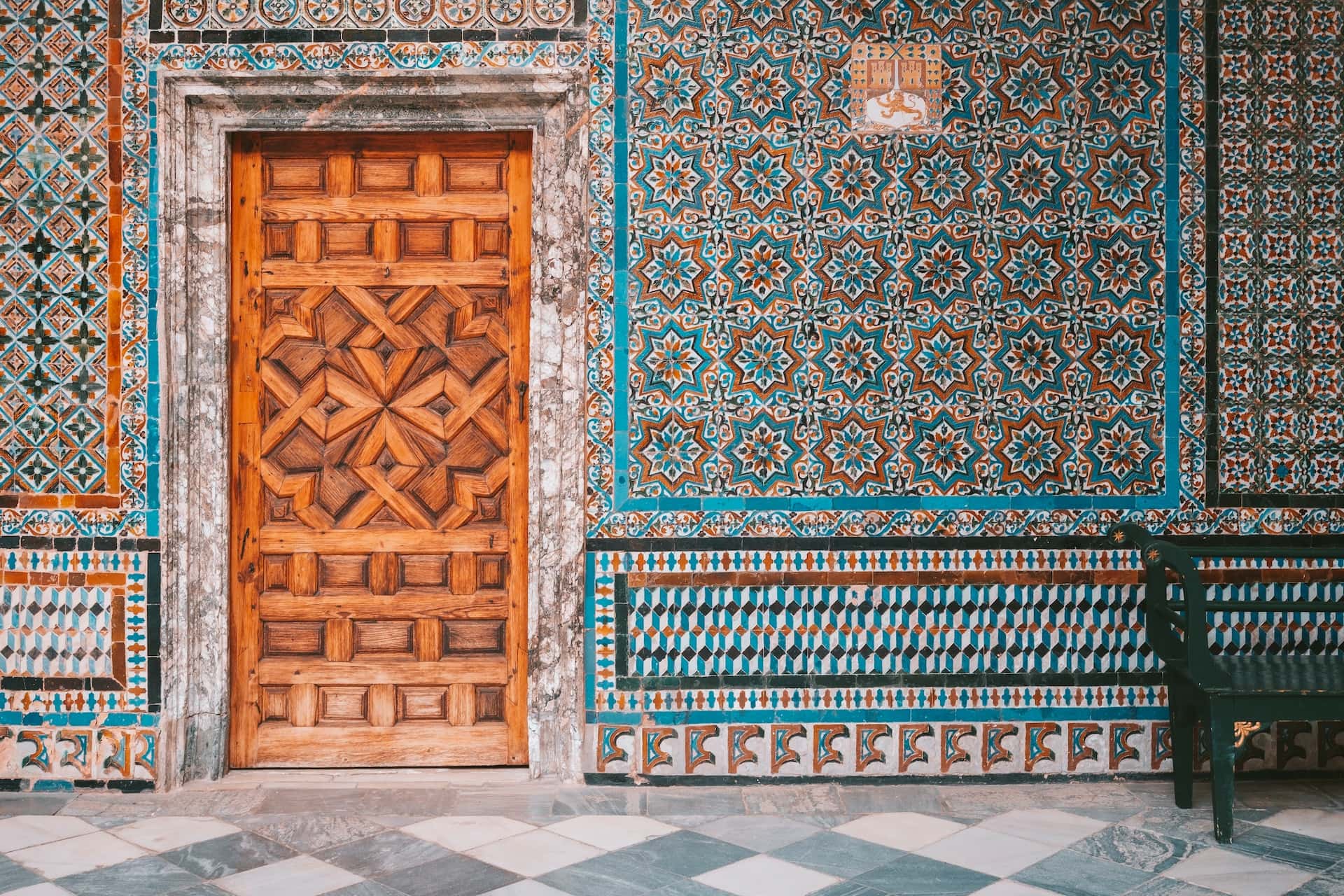front wall tile designs