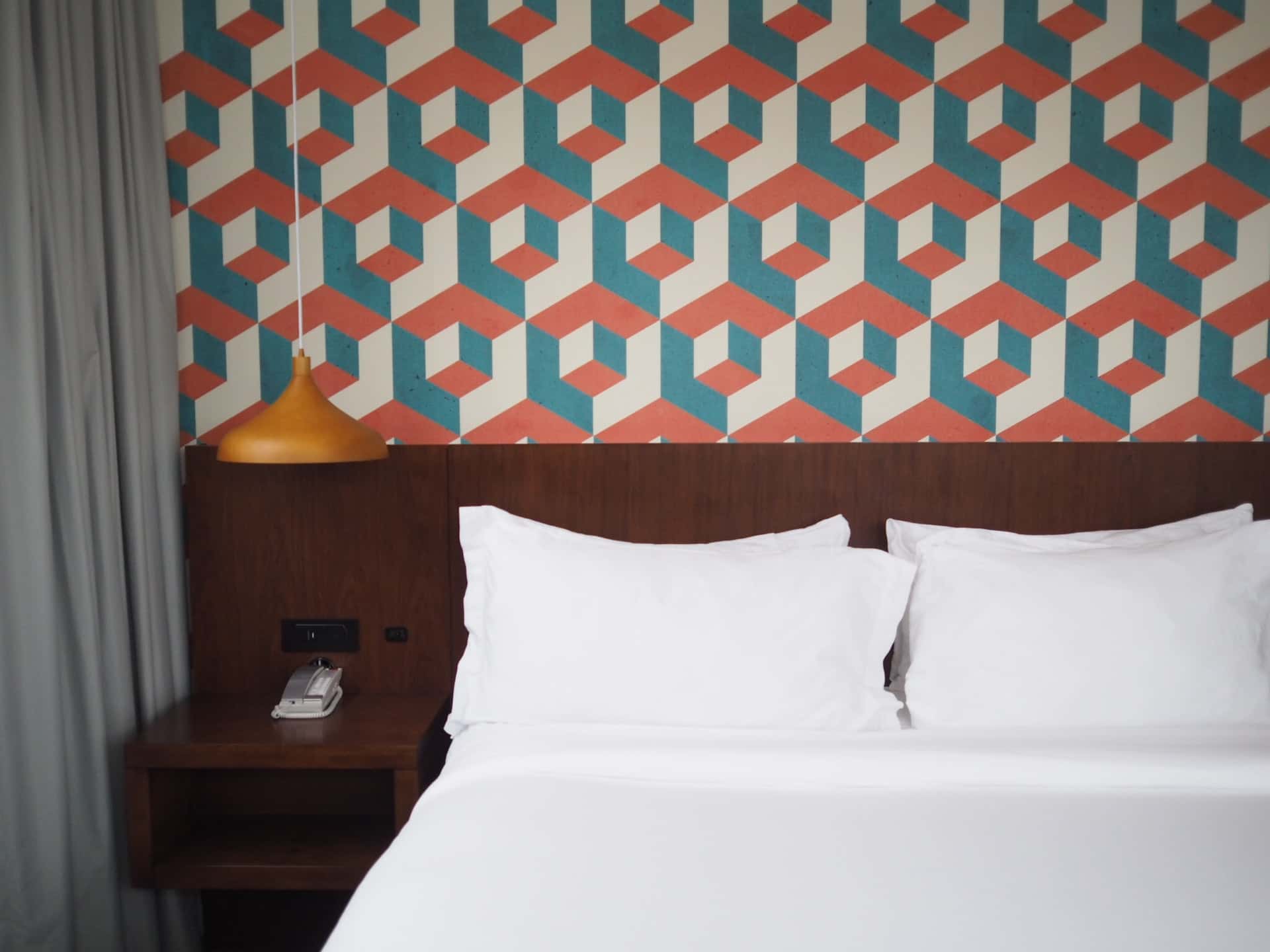 geometric multicolour wall stickers