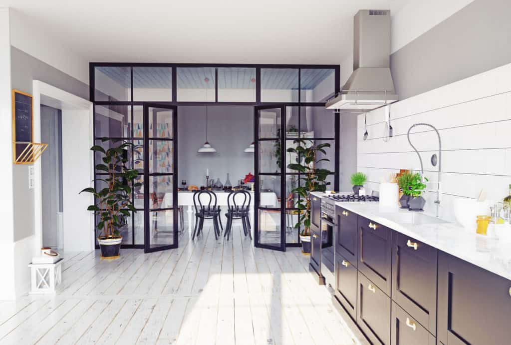 glass partitions