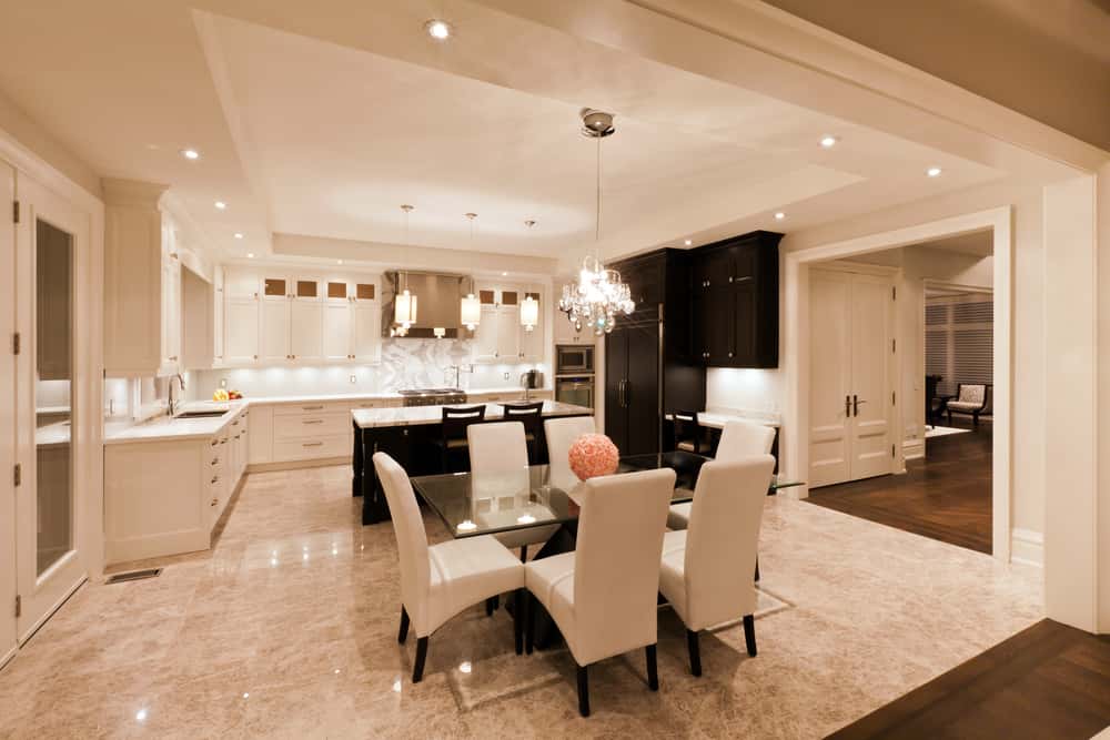 granite flooring