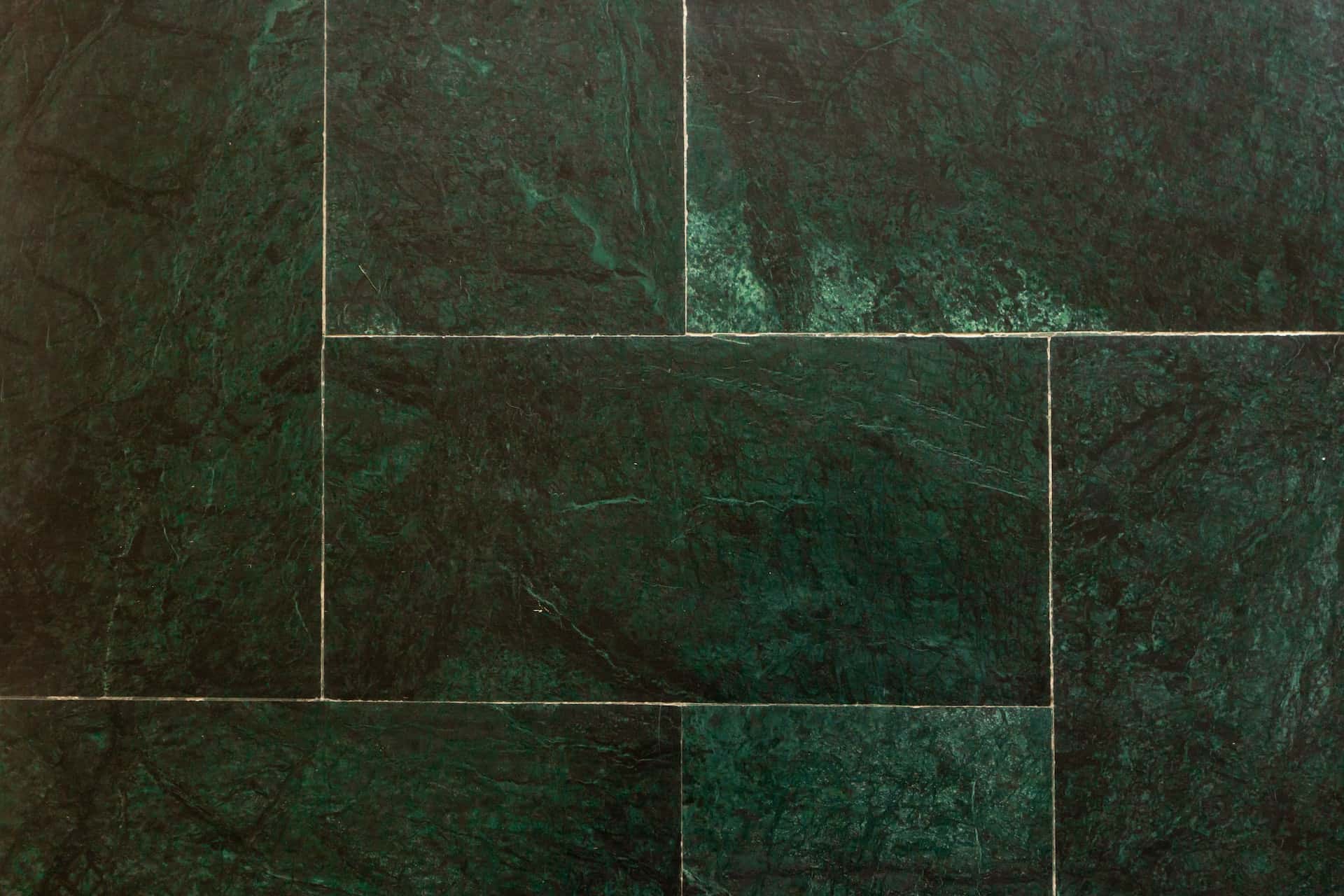 green marble wall design