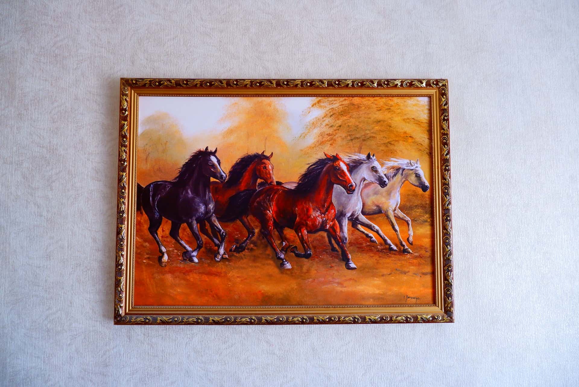 horse painting