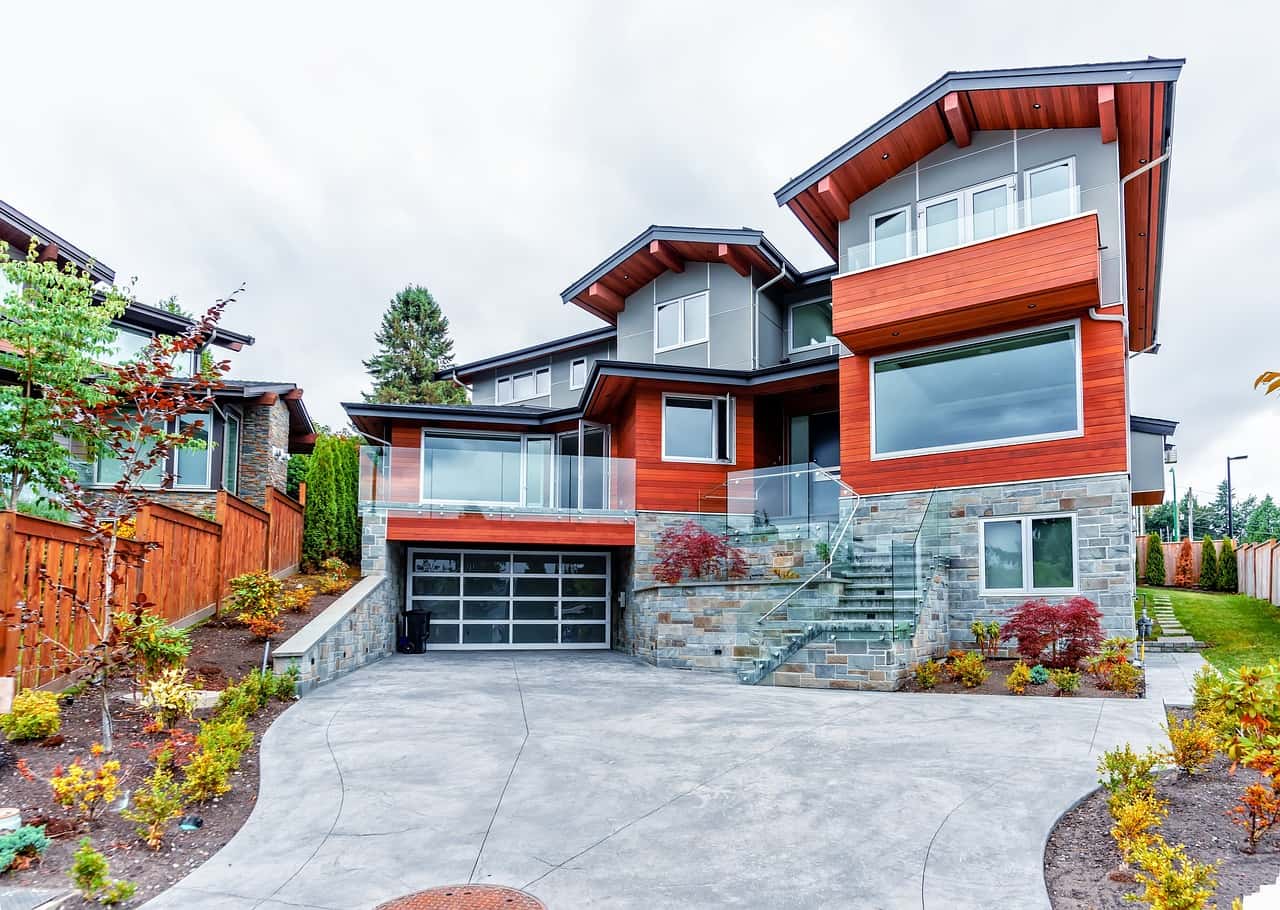 house with compound wall elevation
