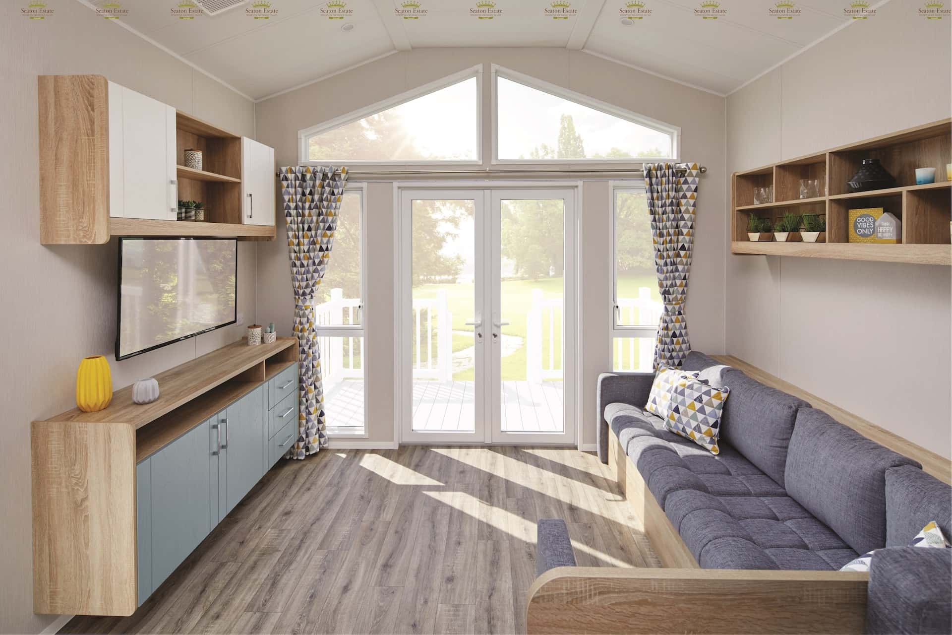living room french door