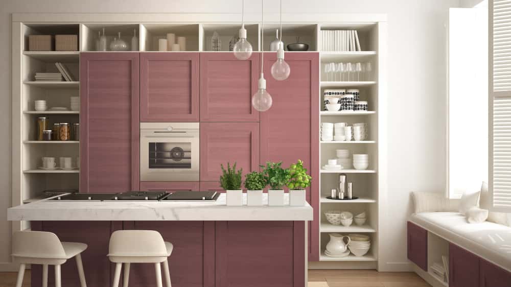 lofted storage space store room design